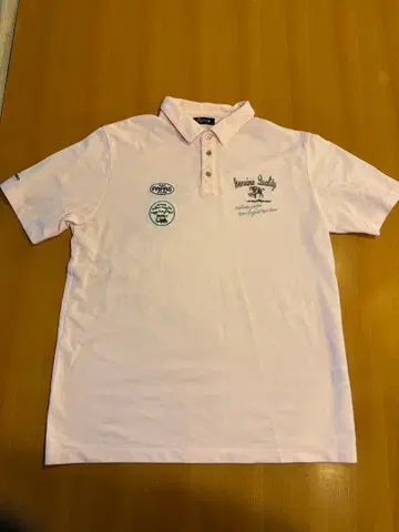 Papas+ 핑크 피케 셔츠