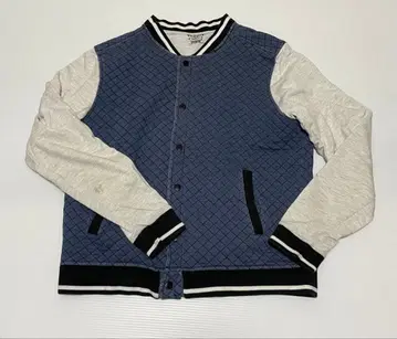 BLUAGE 퀼팅 자켓 그레이/네이비 L 사이즈