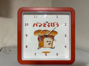 빵 도둑 시계 오렌지 정사각형