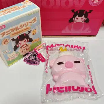 Mellojoy 메로조이 스퀴즈 애니멀 시리즈 샤워 아기돼지 zoo