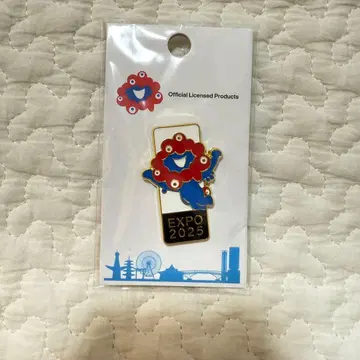 EXPO2025 오사카 간사이 만국 박람회 먁먁 핀 배지
