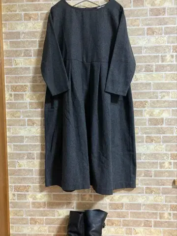 sm2 사만사 모스모스 심플 그레이 원피스