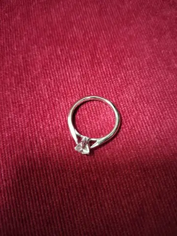 싱글 볼 다이아몬드 반지