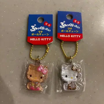 헬로키티 푹신푹신 푸치 볼체인