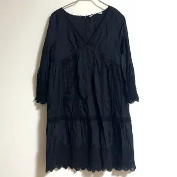 이에나 자수 미니 원피스 튜닉