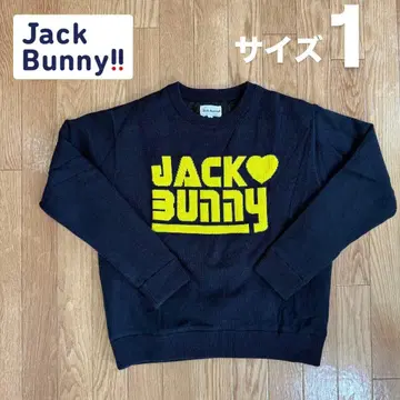 Jack Bunny!! 로고 스웨터 (1)