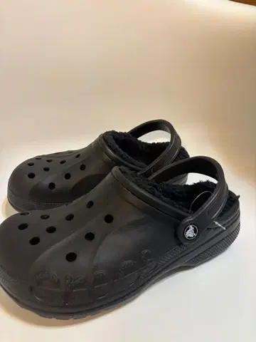 Crocs 블랙 사보 클로그 샌들