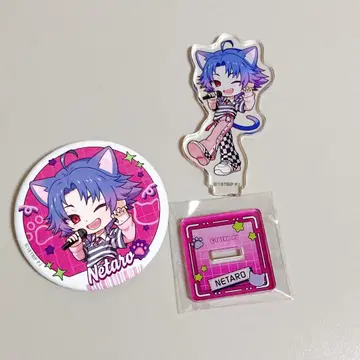 야반자타로 에이트리 18TRIP 마네키네코 아크릴 스탠드 캔뱃지