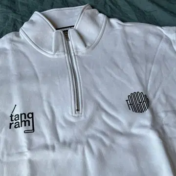 TANGRAM 하프 지퍼 맨투맨