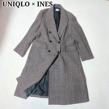 [ 유니클로 이네스 콜라보 ] 트위드 체스터 코트 롱 XXL 사이즈