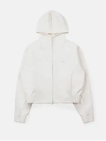 Badblood 풀 집업 화이트 후드티