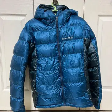 mont-bell 알파인 다운 후드티 남성용 S 사이즈