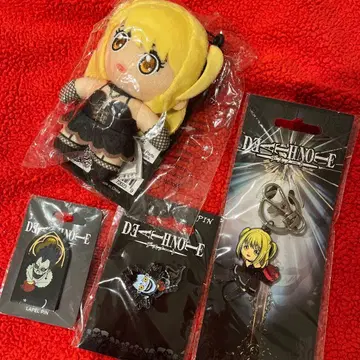 새상품 DEATHNOTE 데스노트 미사미사 봉제 인형 마스코트 키링