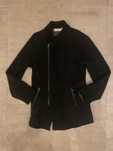 EMPORIO ARMANI 블랙 니트 자켓 L