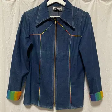 70s poupee 데님 자켓