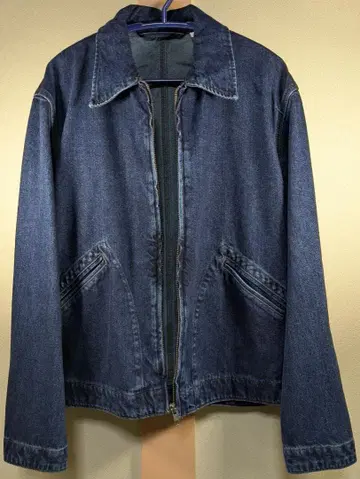 GU 데님 집업 자켓 M 사이즈 BLUE