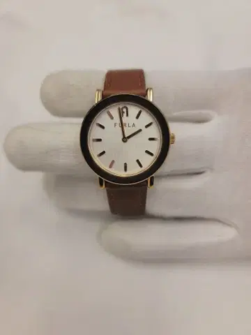 FURLA 손목시계 화이트/브라운