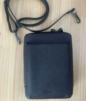 Evoon 스마트폰 파우치 가죽 블랙