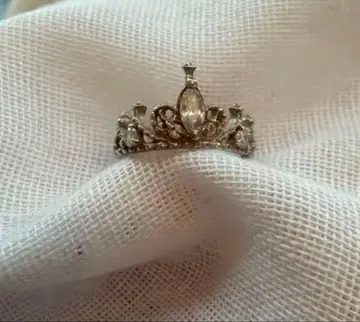 티아라 디자인 실버 925 핑키링