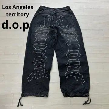 Los Angeles territory d.o.p 와이드 데님 팬츠