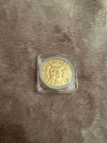 포켓몬 배틀 코인 피카츄 골드 골드 컬러 당시 물품