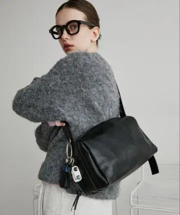 auntierosaholiday 인조 가죽 2WAY 스퀘어 백