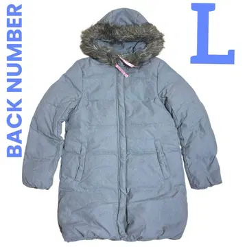 백 넘버 다운 자켓 L 사이즈