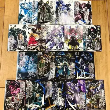 기동전사 건담 철혈의 오펀스 1기+2기 전18권 세트 완결 DVD