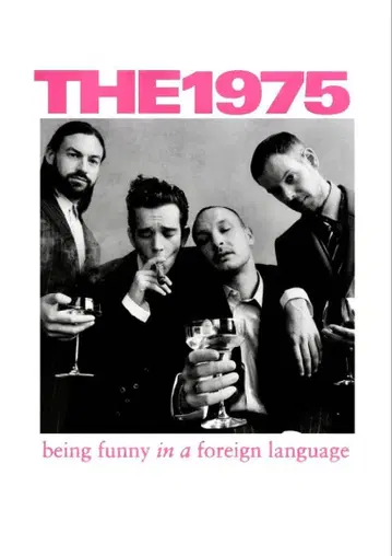 THE 1975 UK 락밴드 포스터