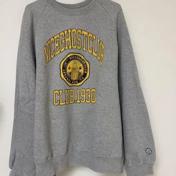 NICE GHOST CLUB 그레이 맨투맨