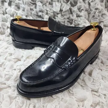 리걸 2177 가죽 코인 로퍼 블랙