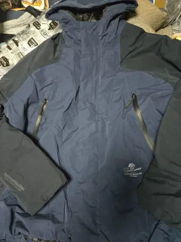 워크맨 네이비 이지스 우비 자켓 3l