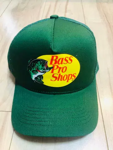 배스 프로 숍스 캡 그린 미사용 새상품 택 포함