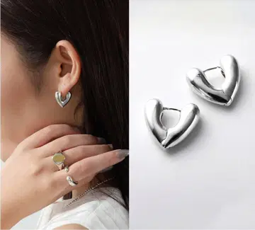 ANNIKA INEZ 아니카 이네즈 하트 귀걸이