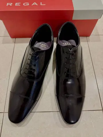 REGAL 블랙 드레스 슈즈