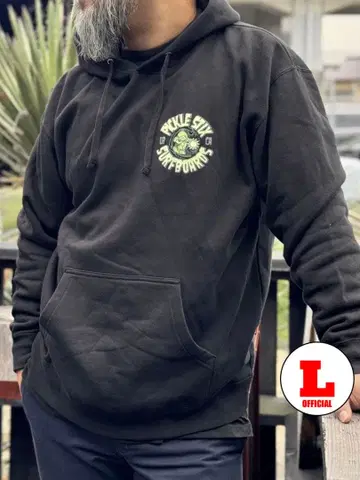 미사용 새상품 PICKLE STIX SURFBOARDS 후드티 L