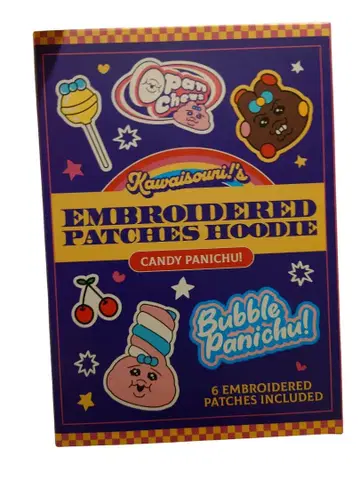 빤쮸토끼 시부야 타워 레코드 팝업 스토어 한정판 자수 후드티