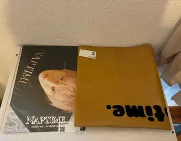 냅타임 naptime. Nissy 니시지마 타카히로 룩북 쇼핑백