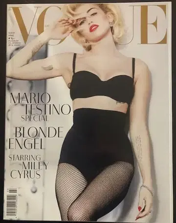 VOGUE (G) 3/2014 MILEY CYRUS