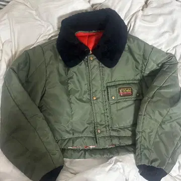 구제 의류 b-15 타입 플라이트 자켓 짧은 기장