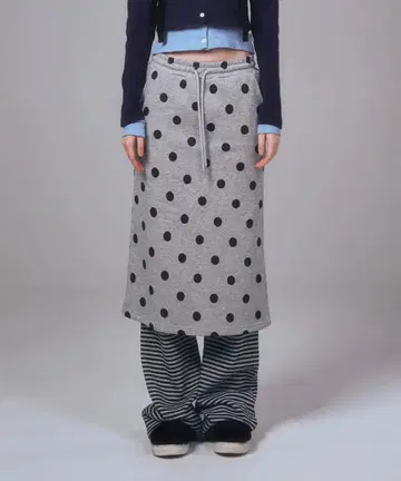 youhee PETITE PATTERNLAYEREDSKIRT PANTS