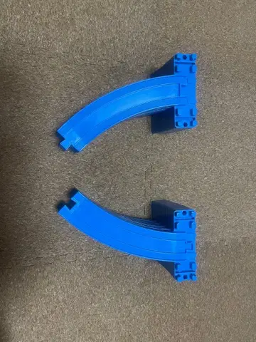 프라레일 경사 곡선 A와 B 각 5개 총 10개