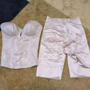 브라이덜 이너 E65 뷔스티에 거들 세트