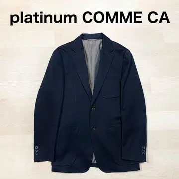 platinum COMME CA 테일러드 자켓 스트레치 블랙