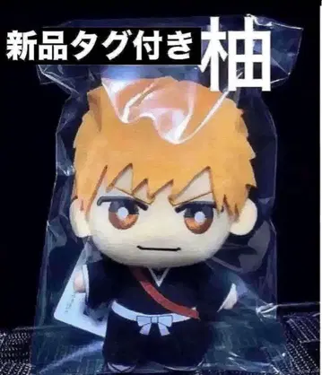 블리치 천년혈전편 토모누이 봉제 인형 쿠로사키 이치고 택 포함 새상품