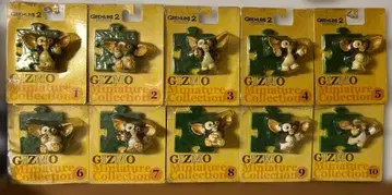 기즈모 미니어처 컬렉션 전 10종 세트