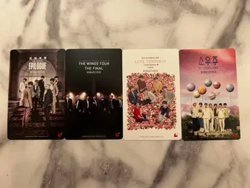 BTS MOVIE WEEKS 기사용 무비티켓 4장 세트
