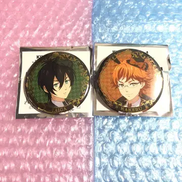 킨츠아 애니메이트 카페 캔뱃지 타이가 쥬오인 카케루 세트 아니카페