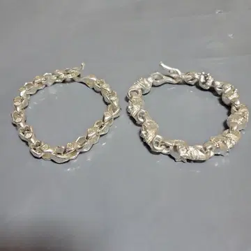 새상품 할리데이비슨 실버 팔찌 s925 925 2