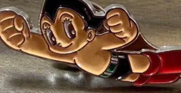 선착순! 오사카 만박 아톰 핀 배지 파소나 파빌리온